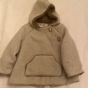 Zara girls 3/4 coat
